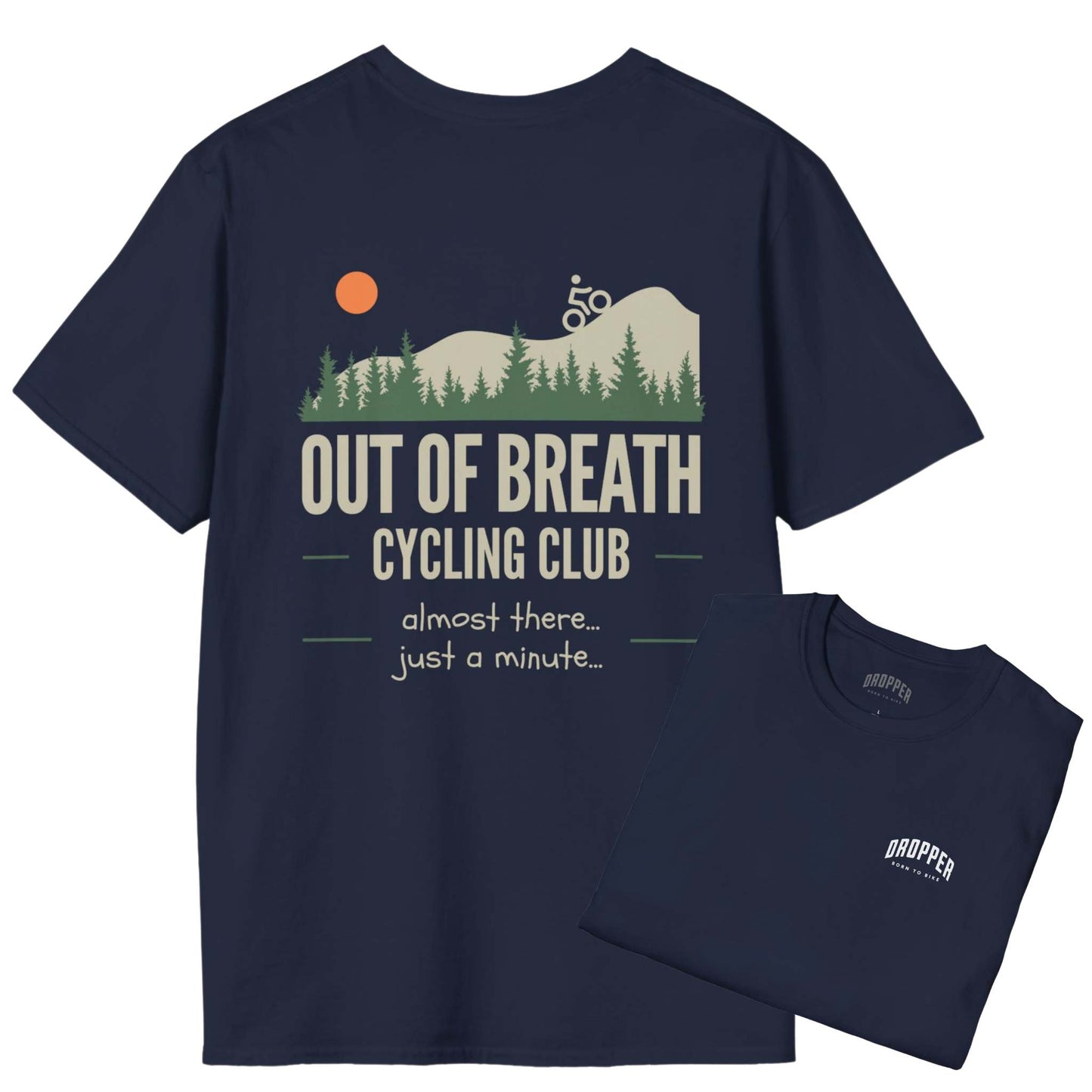 Breath Club [Back Print] T-Shirt