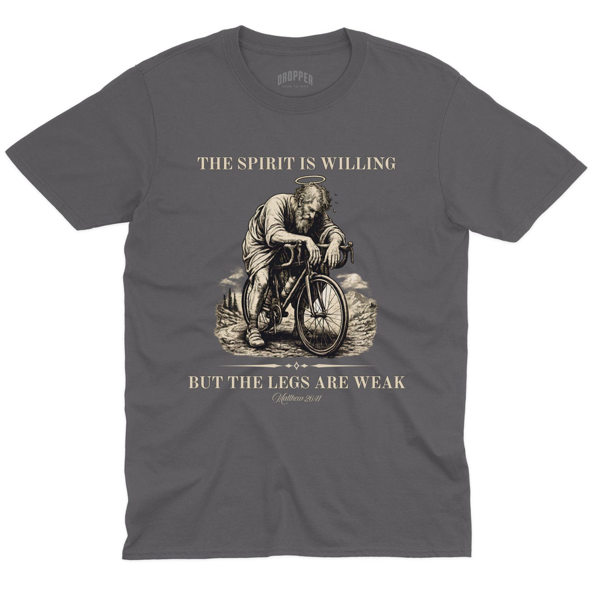 The Spirit T-Shirt Charcoal