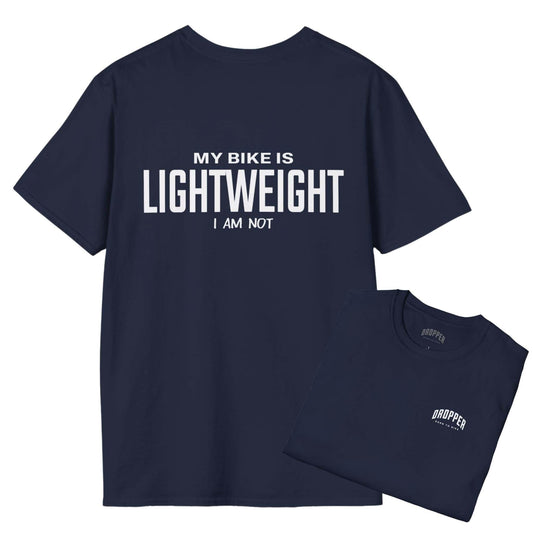 I Am Not [Back Print] T-Shirt Navy