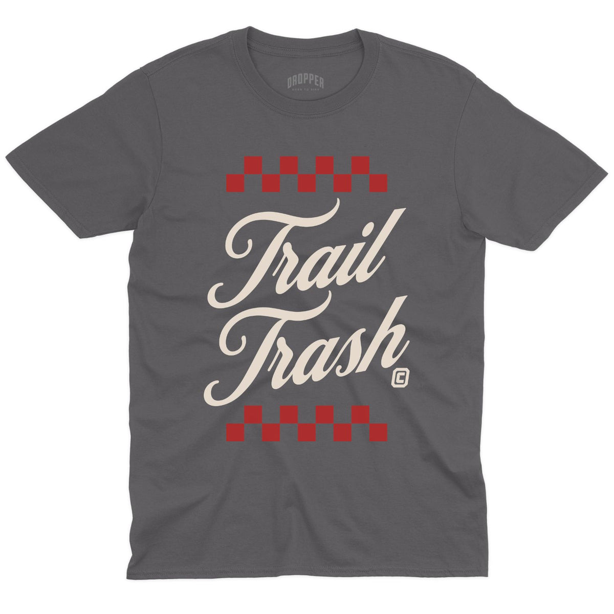 Trail Trash T-Shirt Charcoal