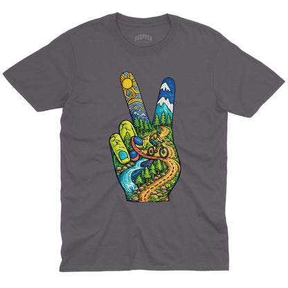 Funky Rider T-Shirt Charcoal