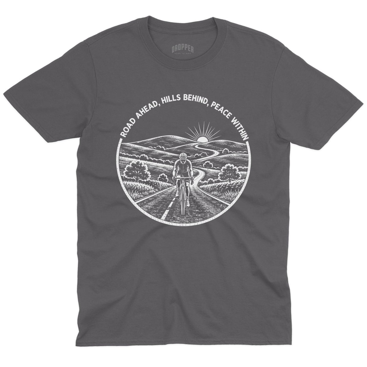 Road Ahead T-Shirt Charcoal