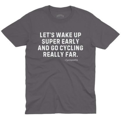 Cyclopaths T-Shirt Charcoal
