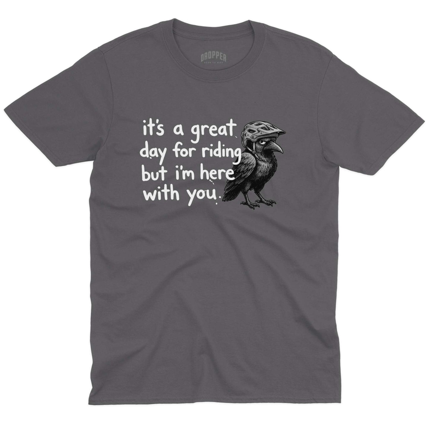 Here With You T-Shirt Charcoal