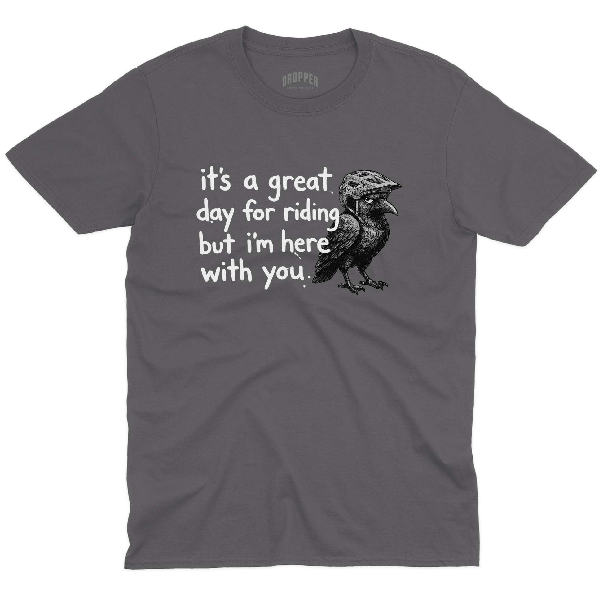 Here With You T-Shirt Charcoal
