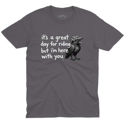 Here With You T-Shirt Charcoal