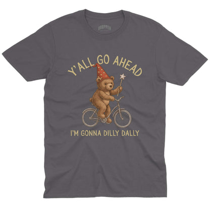 Dilly Dally T-Shirt Charcoal