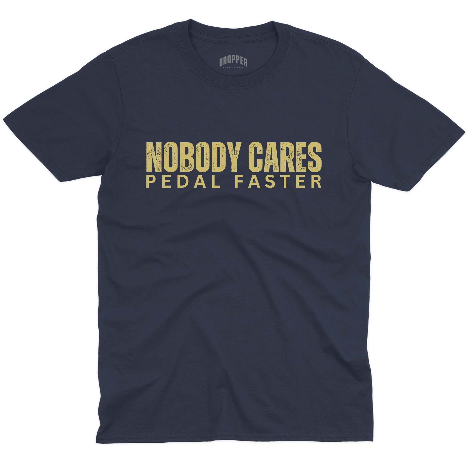 pedal t shirt Pedal Faster T-Shirt Navy / S