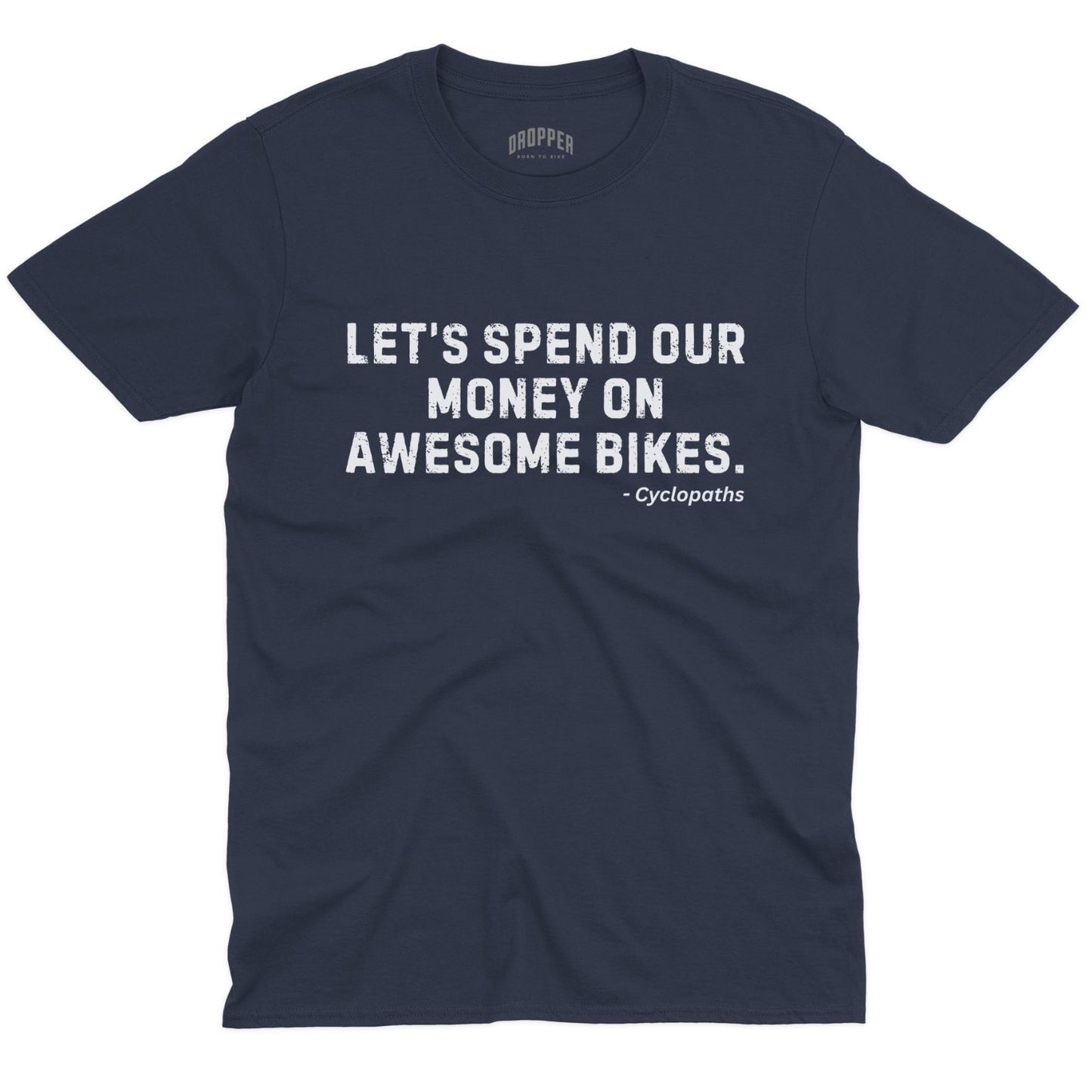Awesome Bikes T-Shirt Navy