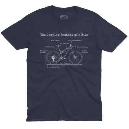 Complex Anatomy T-Shirt Navy
