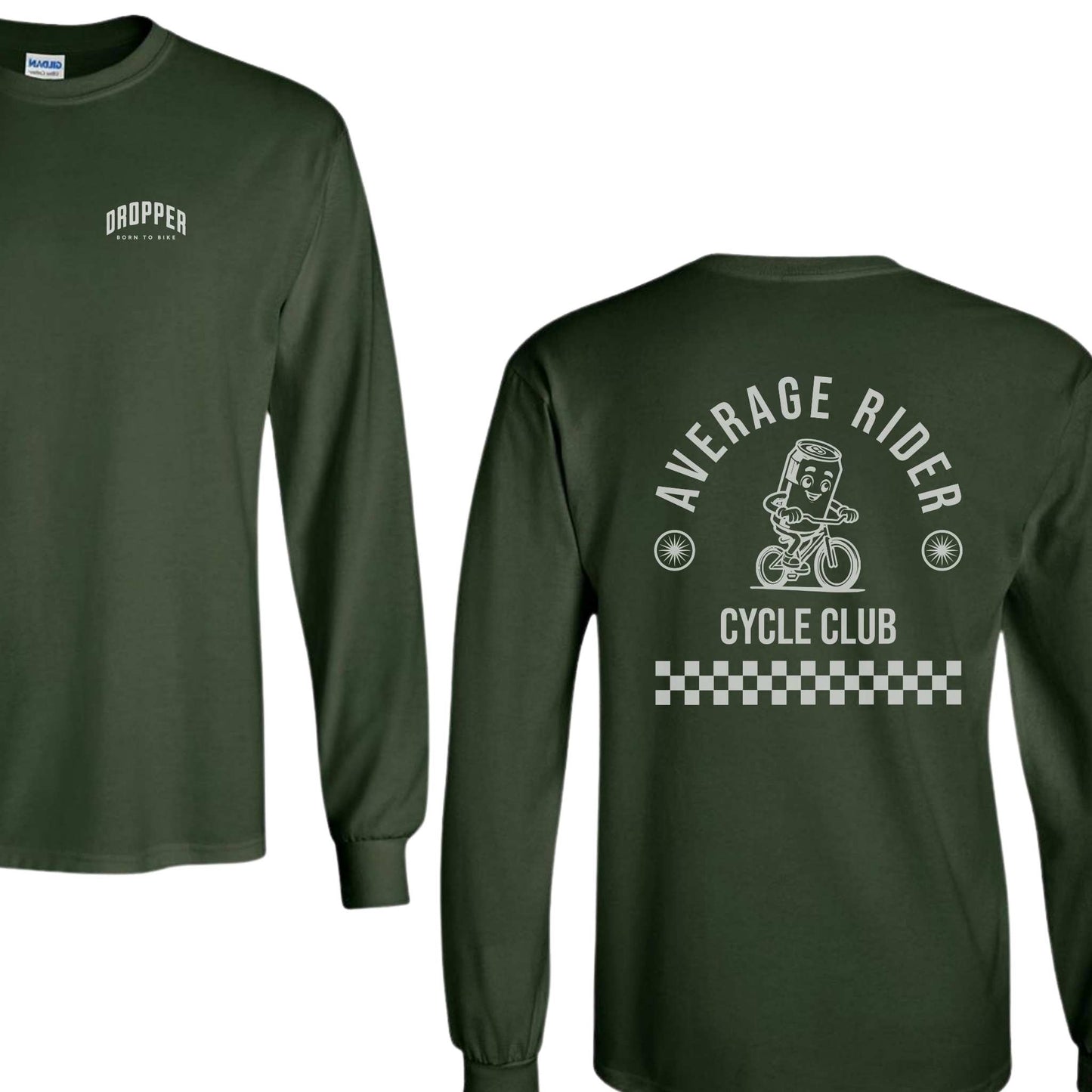 Average Rider Long Sleeve Tee