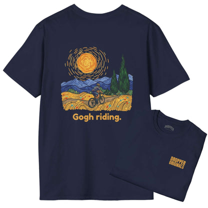 Gogh Riding [Back Print] T-Shirt