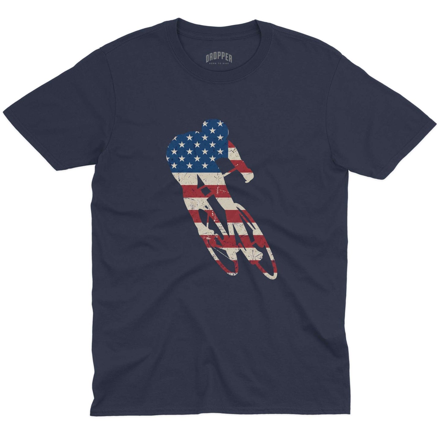 USA Road T-Shirt Navy