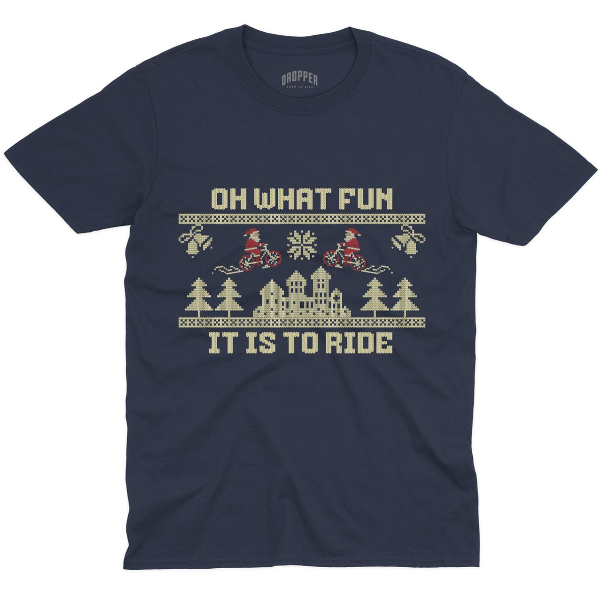 Oh What Fun T-Shirt Navy