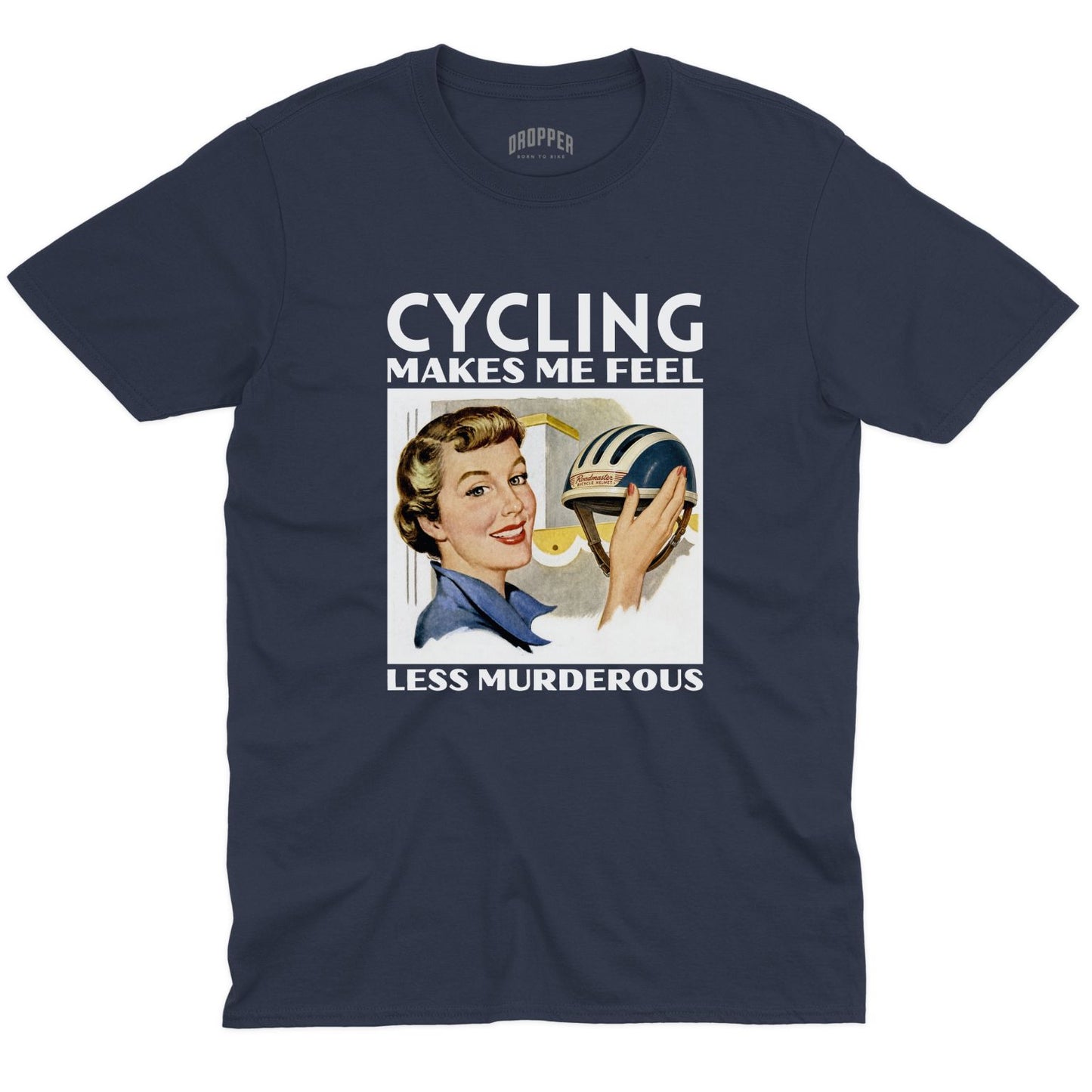 Less Murderous T-Shirt Navy