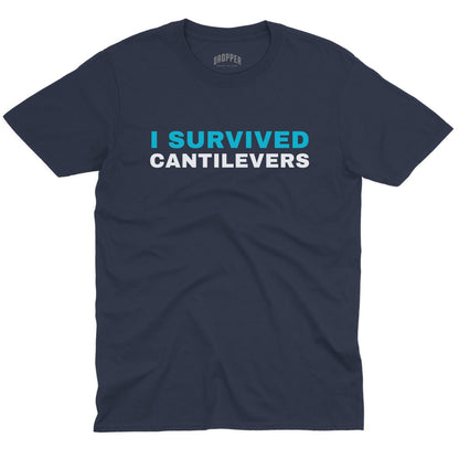 Cantilevers T-Shirt Navy