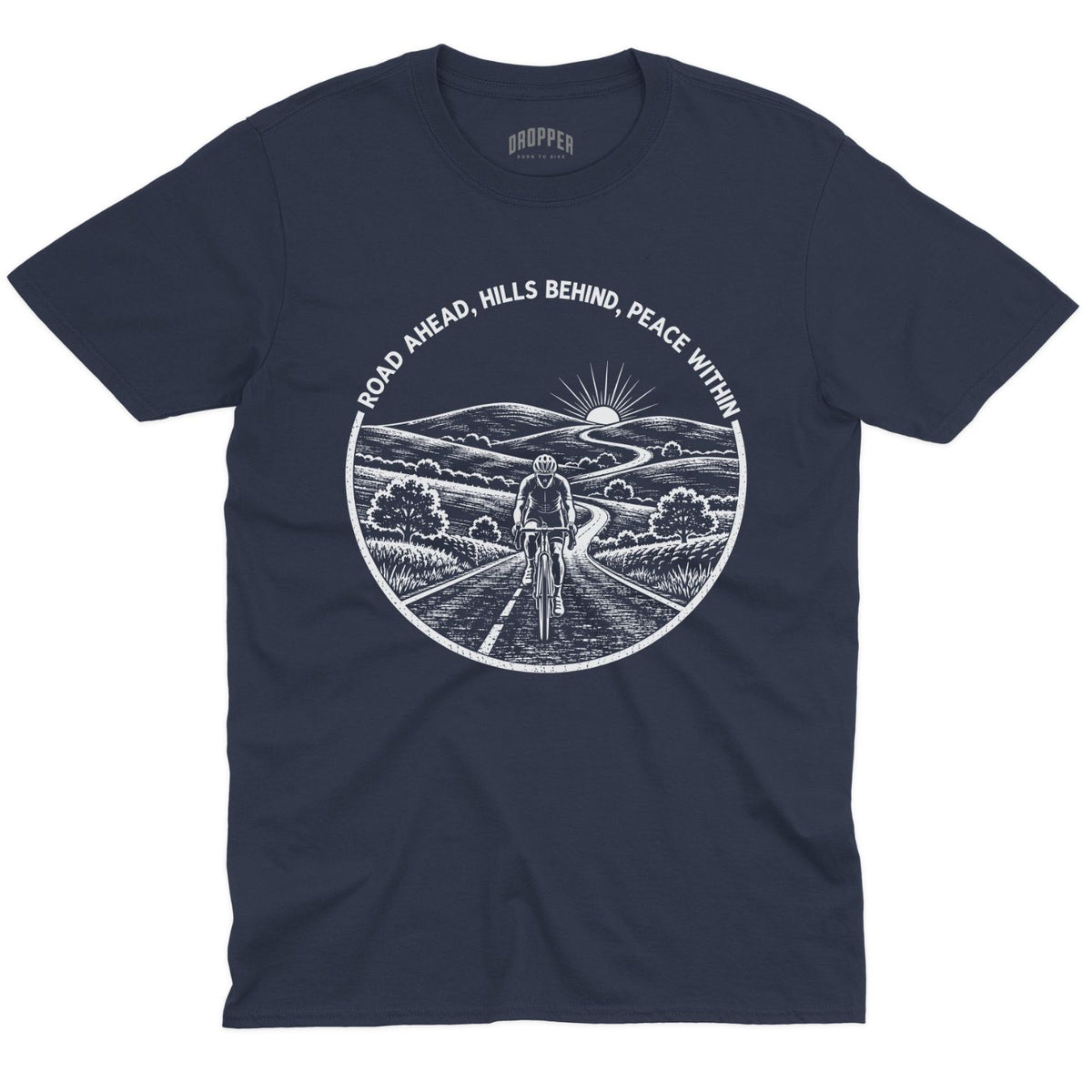 Road Ahead T-Shirt Navy