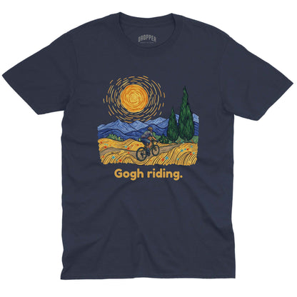Gogh Riding T-Shirt Navy