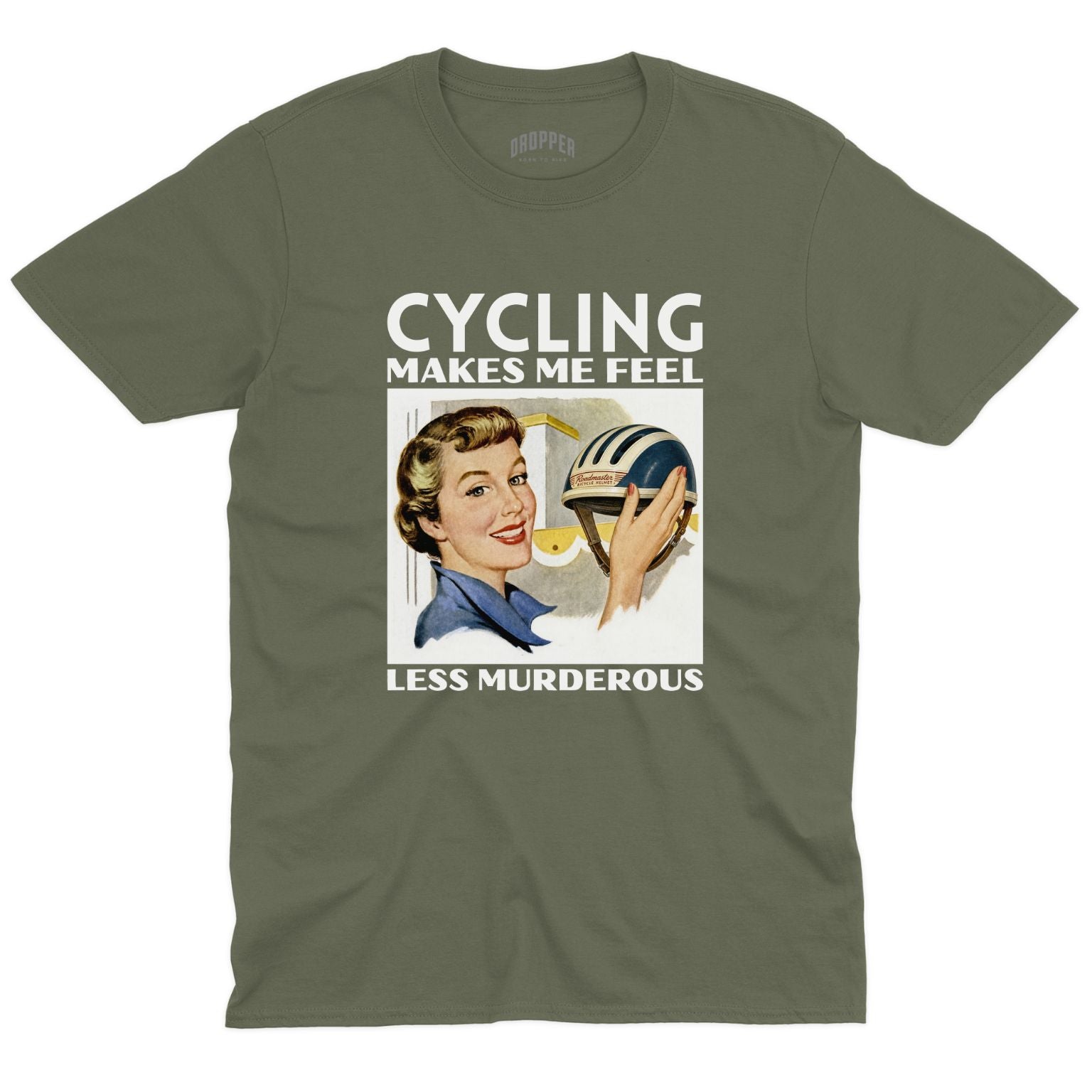 Less Murderous T-Shirt Military Green