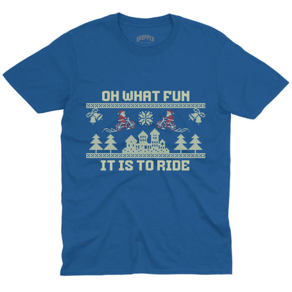 Oh What Fun T-Shirt Royal