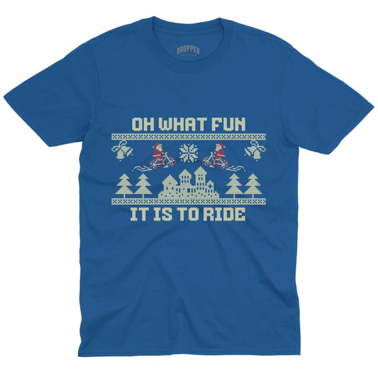 Oh What Fun T-Shirt Royal