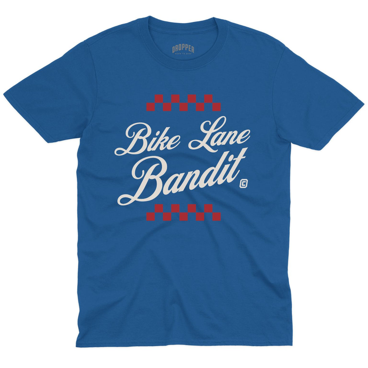 Bike Lane Bandit T-Shirt Royal