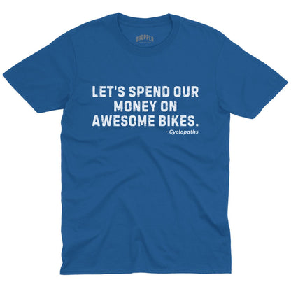 Awesome Bikes T-Shirt Royal