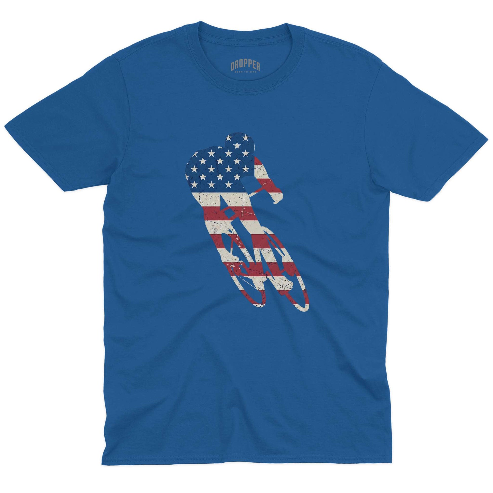 USA Road T-Shirt Royal