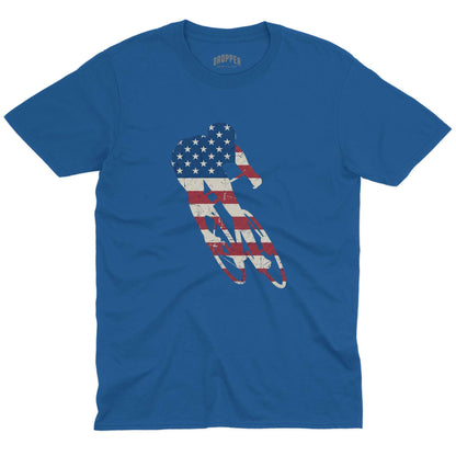 USA Road T-Shirt Royal
