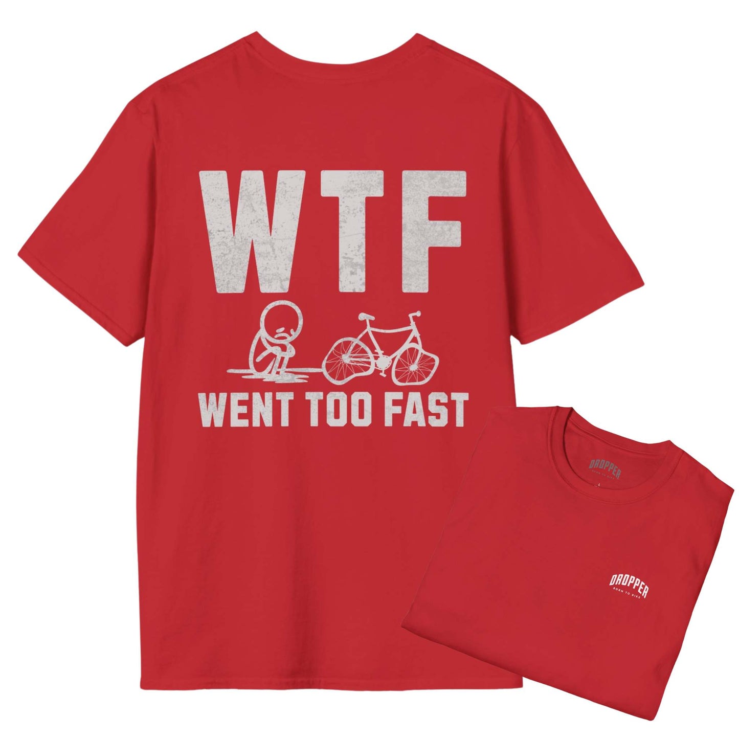 WTF [Back Print] T-Shirt