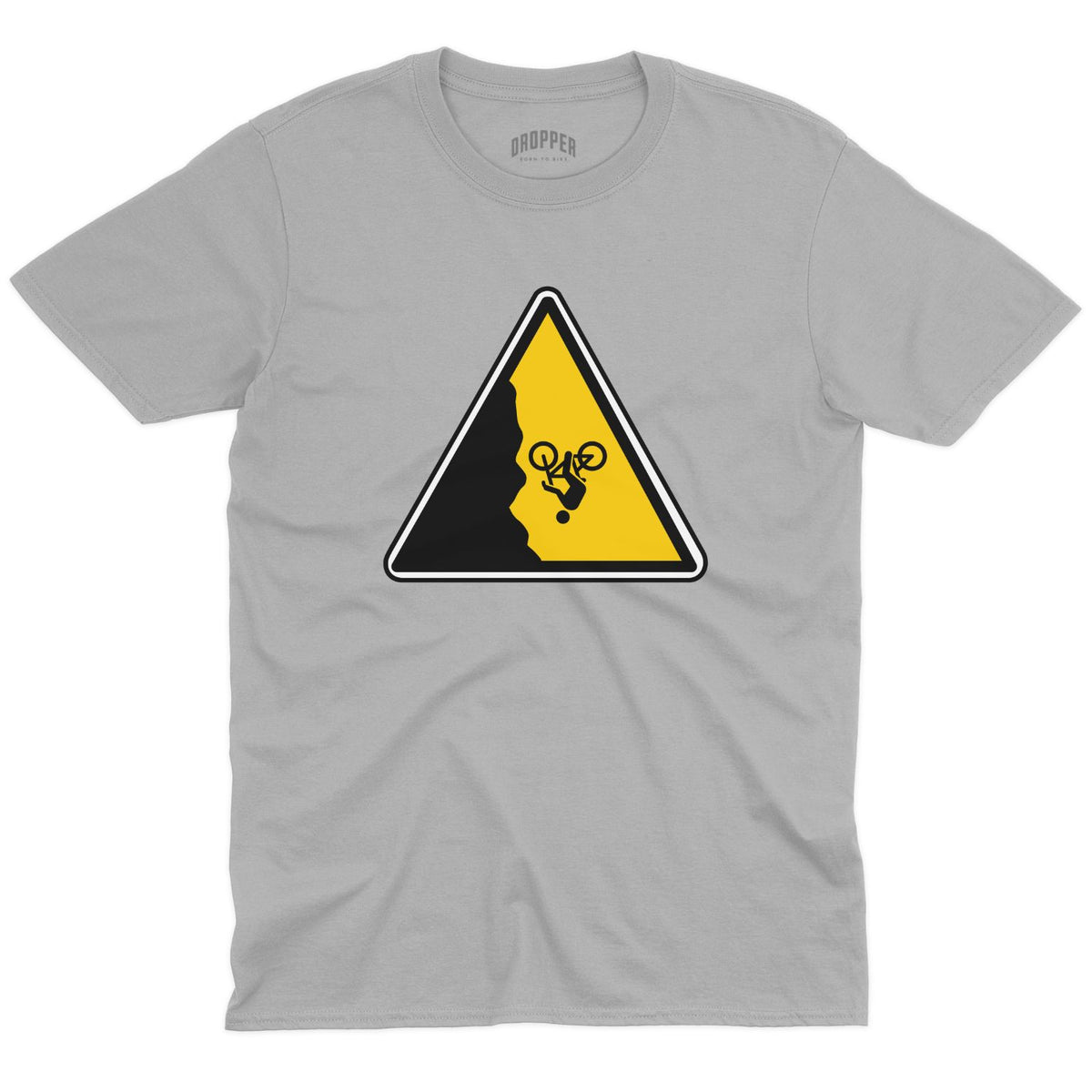 Warning T-Shirt Sport Grey