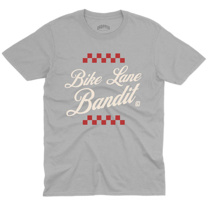 Bike Lane Bandit T-Shirt Sport Grey