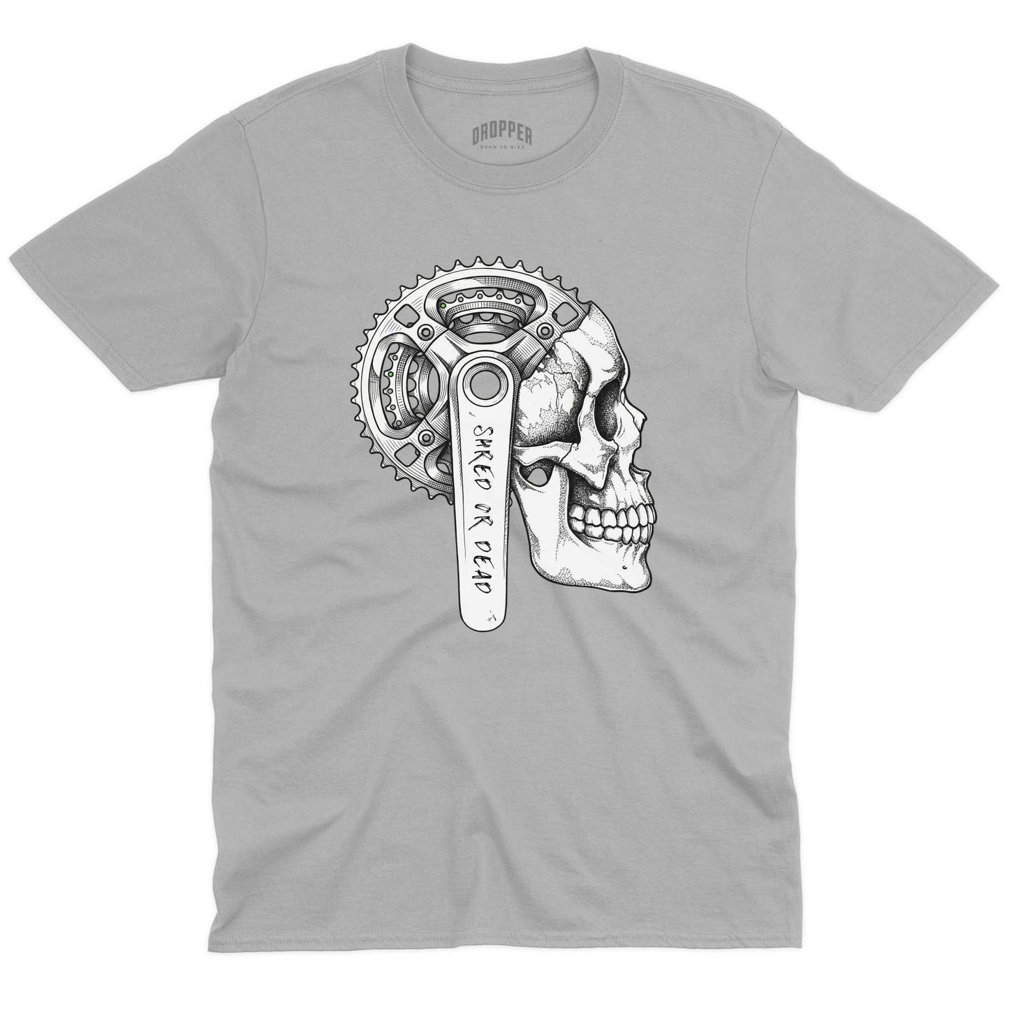 Shred Or Dead T-Shirt Sport Grey
