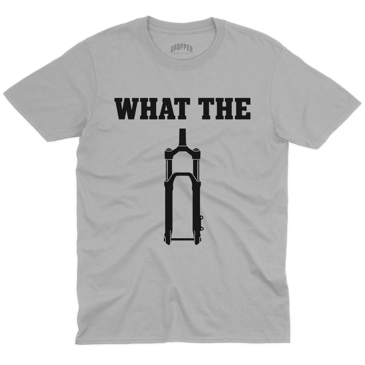 What The Fork T-Shirt Sport Grey