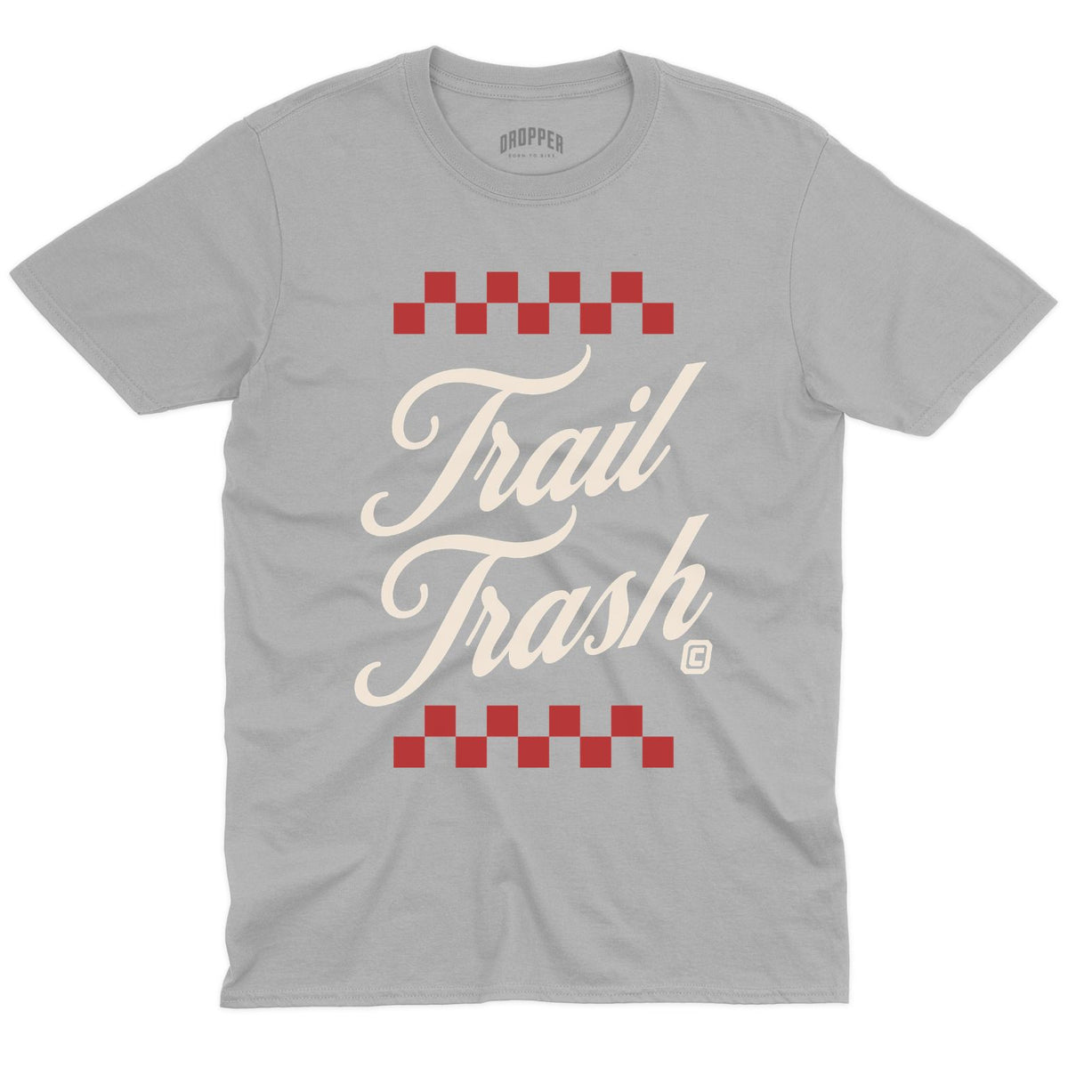Trail Trash T-Shirt Sport Grey