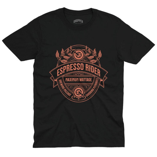 Espresso Rider T-Shirt Black