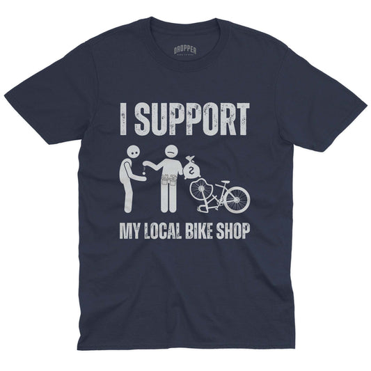 Shop Supporter T-Shirt Navy