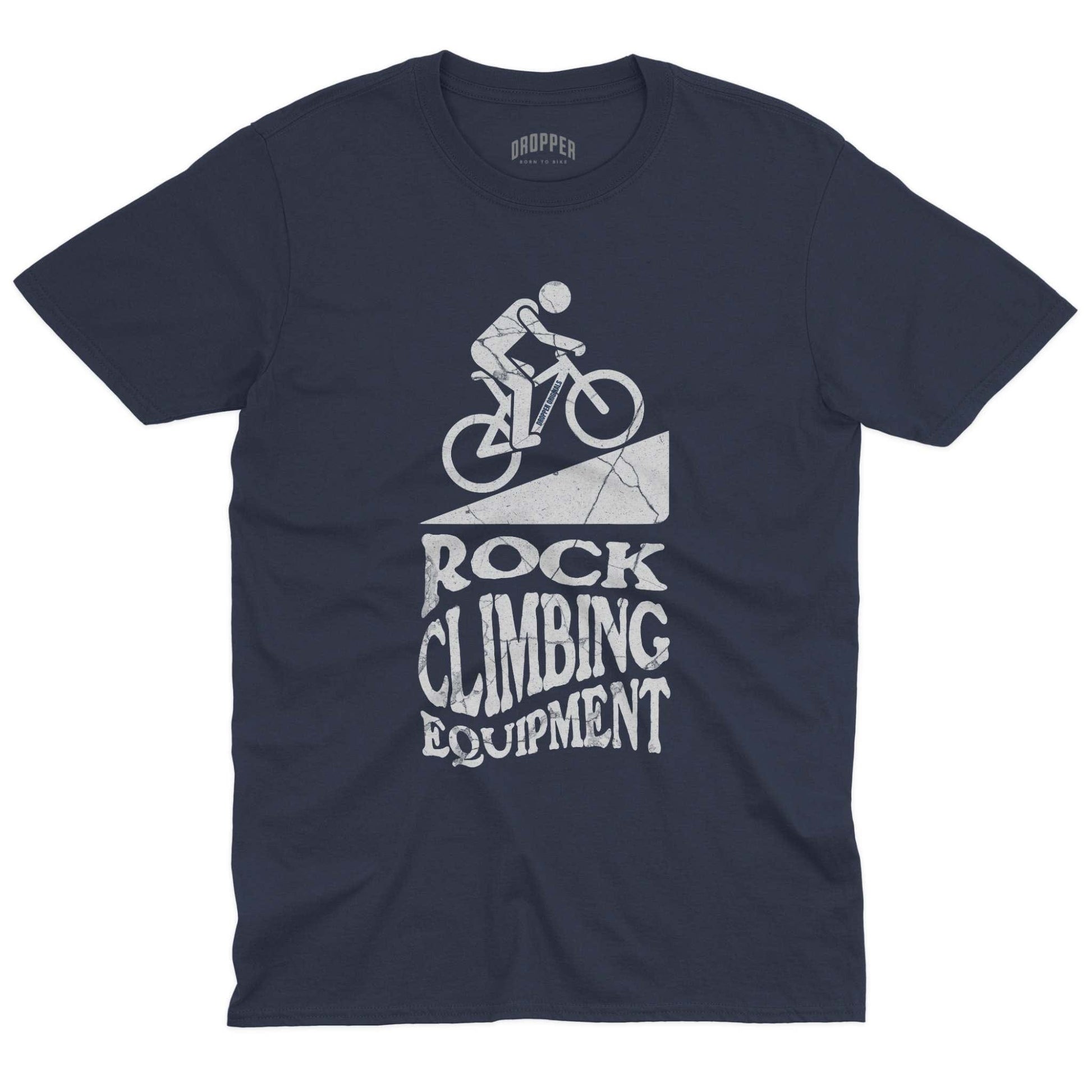 Rock Climbing T-Shirt Navy