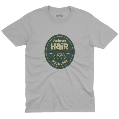 Helmet Hair T-Shirt Sport Grey