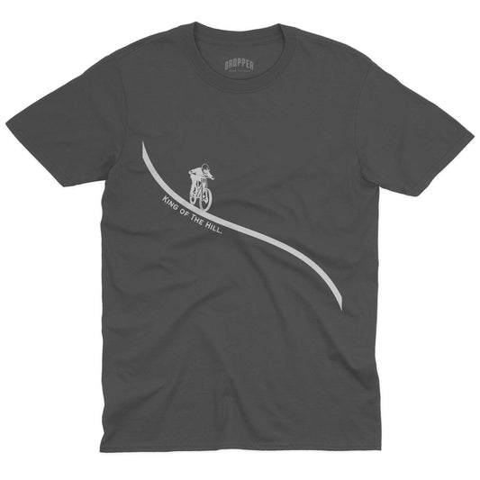 King of The Hill T-Shirt Charcoal