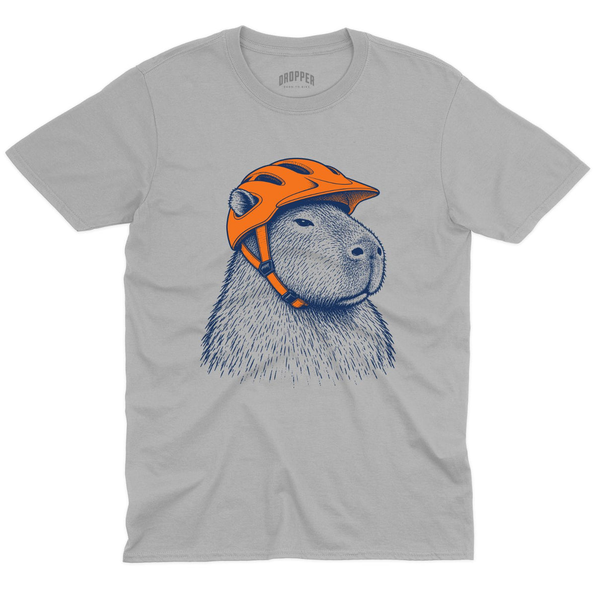Capy Biker T-Shirt Sport Grey