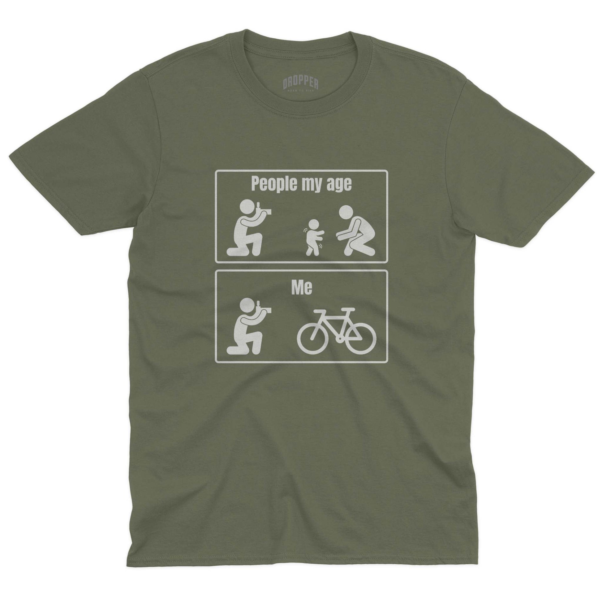 People My Age T-Shirt Military Green