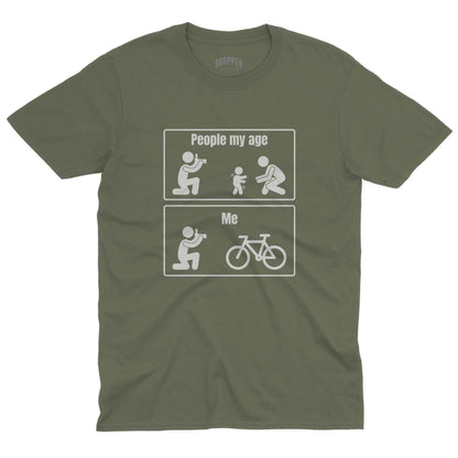 People My Age T-Shirt Military Green