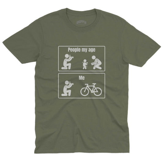 People My Age T-Shirt Military Green