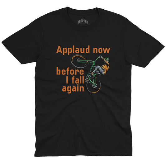 Applaud Now T-Shirt Black