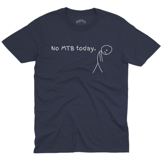 No MTB Today T-Shirt Navy