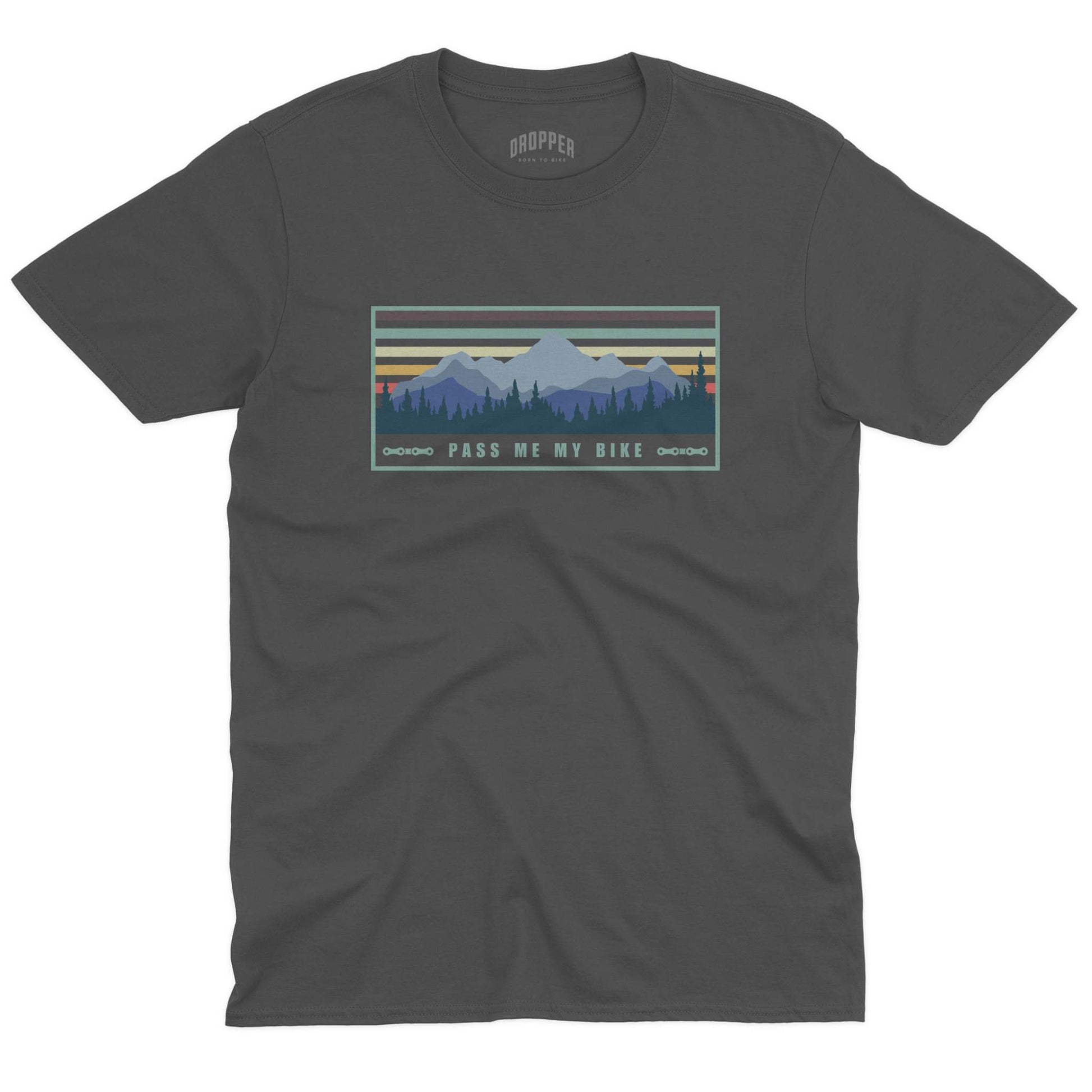 Pass My Bike T-Shirt Charcoal