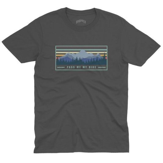 Pass My Bike T-Shirt Charcoal