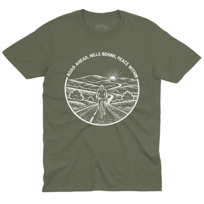 Road Ahead T-Shirt Military Green