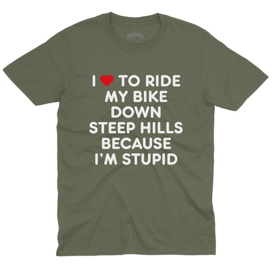 Steep Hills T-Shirt Military Green